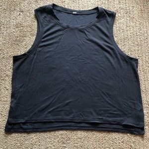 Lululemon Crop Muscle Tank
